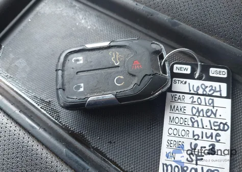 2019 Chevrolet Silverado 1500 High Country из США, поврежденный, VIN 1GCUYHEL8KZ122843